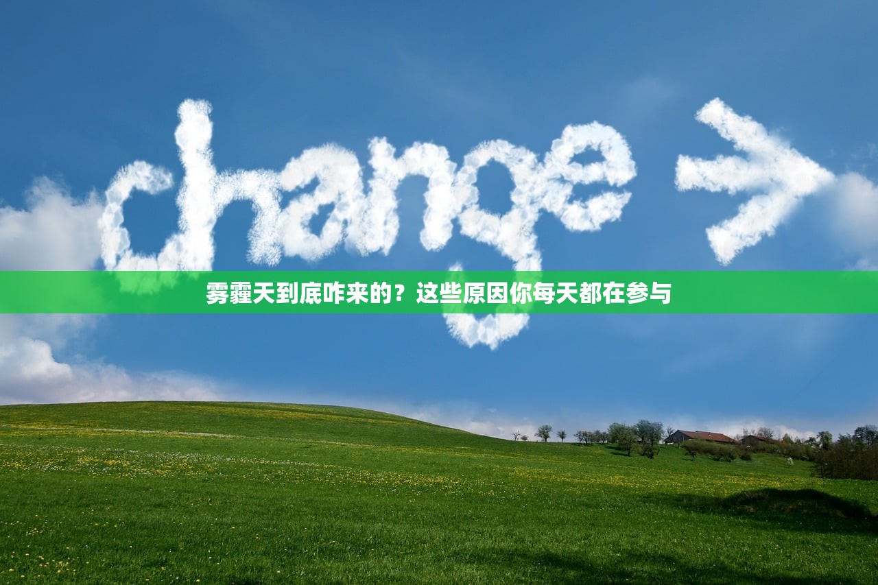 雾霾天到底咋来的？这些原因你每天都在参与