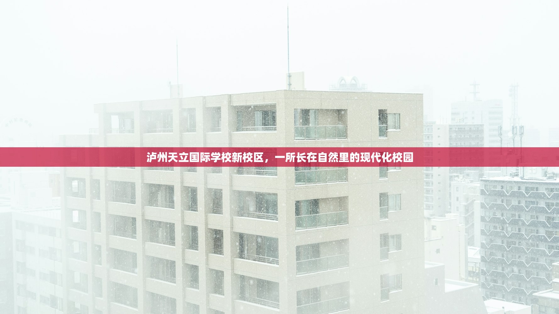 泸州天立国际学校新校区,一所长在自然里的现代化校园 泸州天立国际学校新校区,一所长在自然里的现代化校园