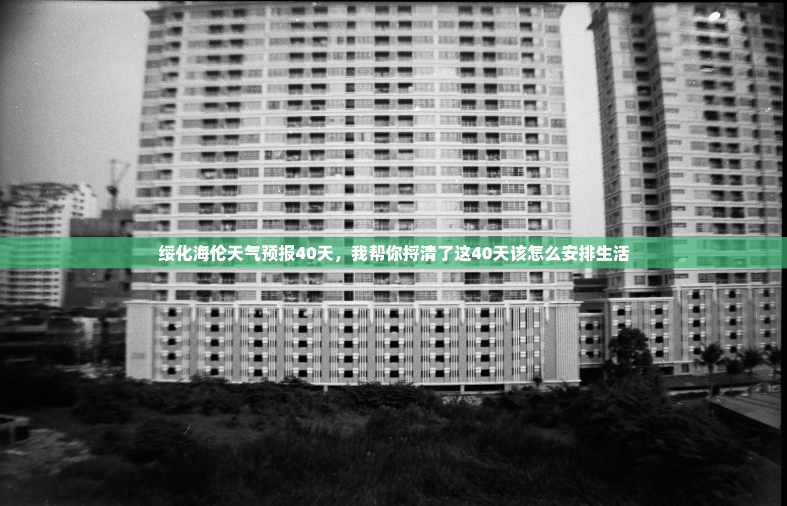 绥化海伦天气预报40天，我帮你捋清了这40天该怎么安排生活