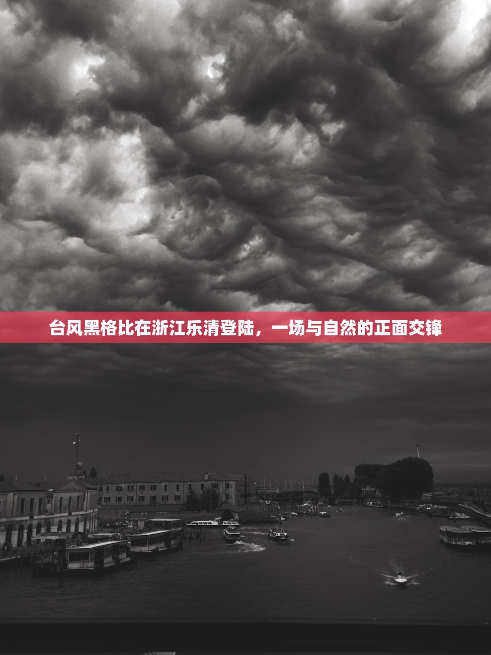 台风黑格比在浙江乐清登陆，一场与自然的正面交锋