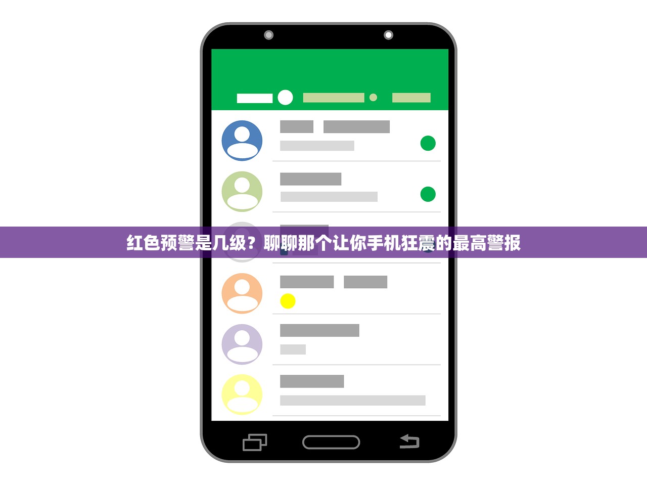 红色预警是几级？聊聊那个让你手机狂震的最高警报